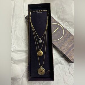 Lucky Brand Gold Layered Necklaces